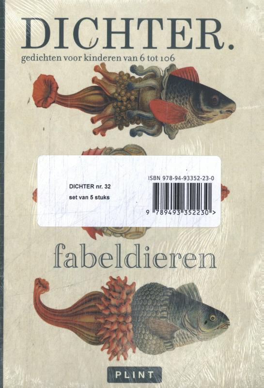Omslag van Dichter. 32 fabeldieren (set van 5)