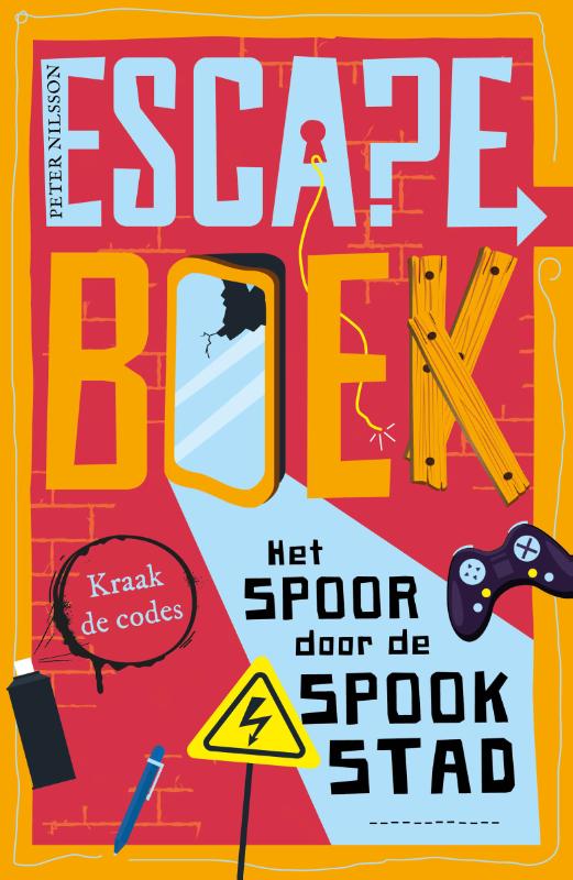 Omslag van Het spoor door de spookstad