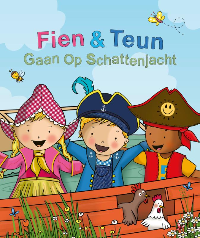 Omslag van Fien & Teun gaan op schattenjacht