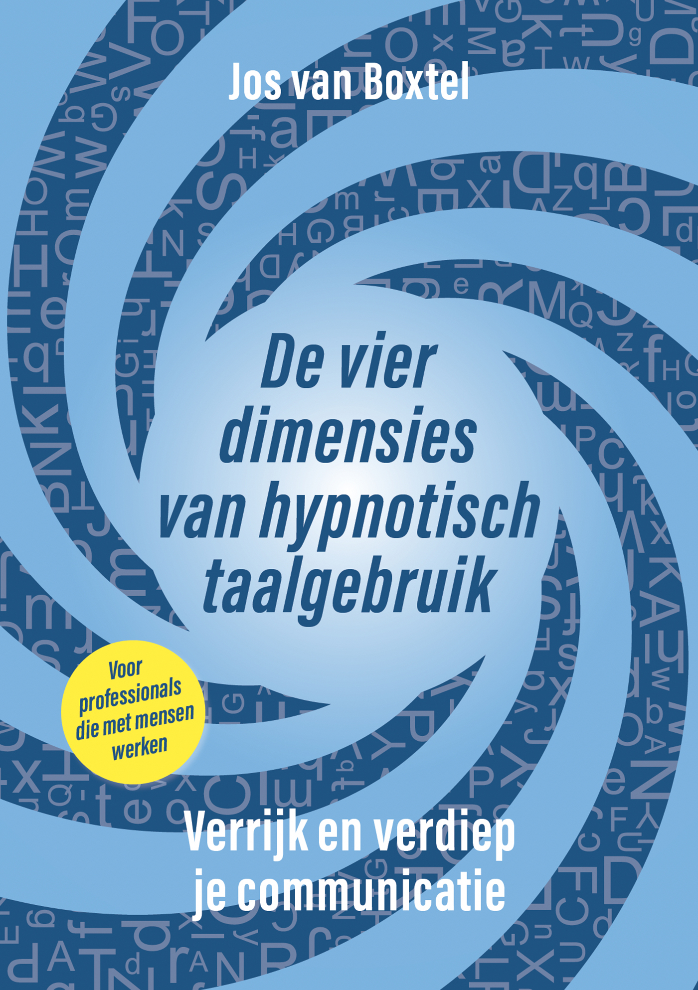Omslag van De vier dimensies van hypnotisch taalgebruik