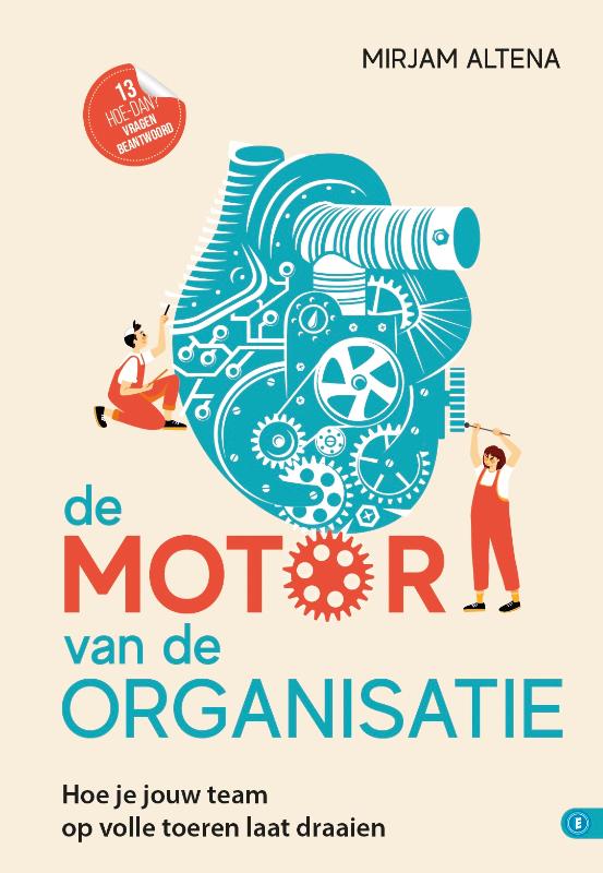 Omslag van De motor van de organisatie