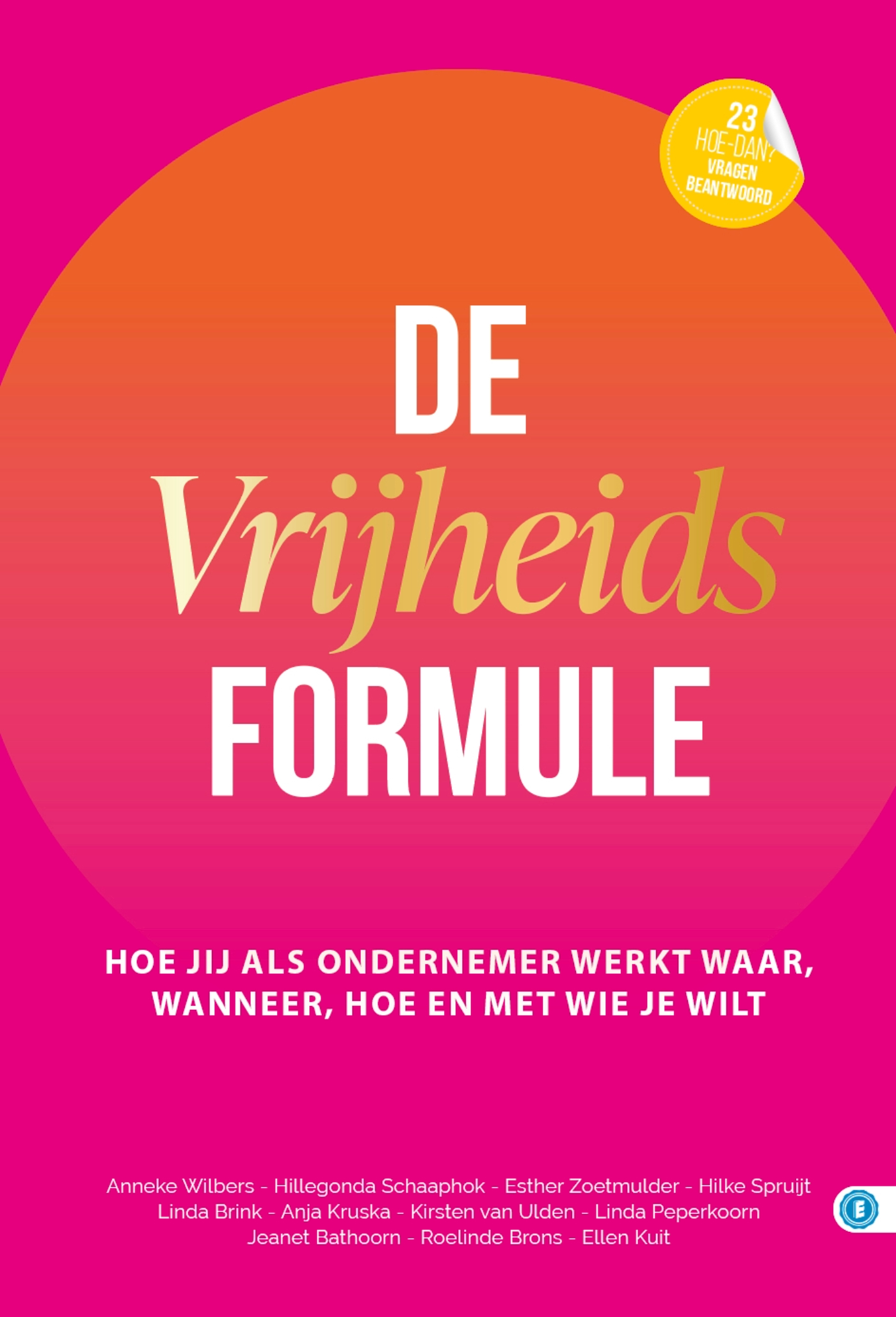 Omslag van De Vrijheidsformule