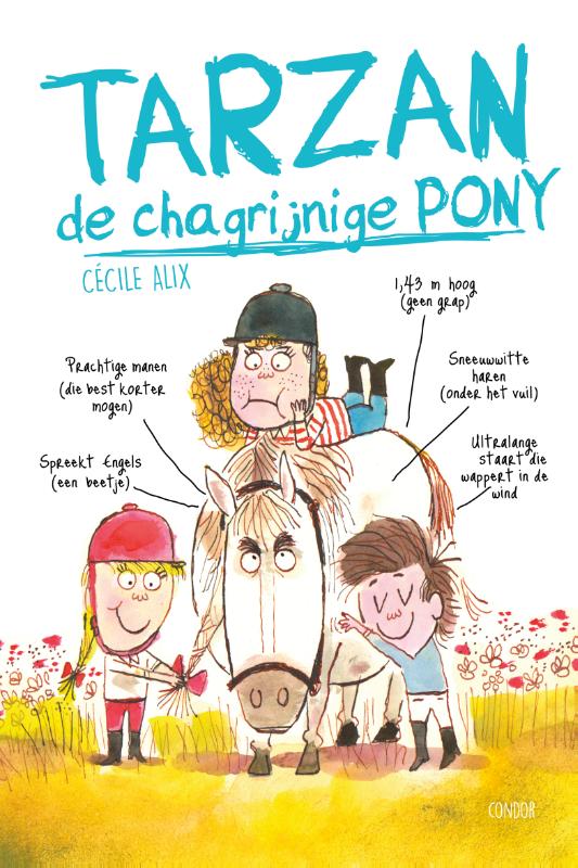 Omslag van Tarzan, de chagrijnige pony