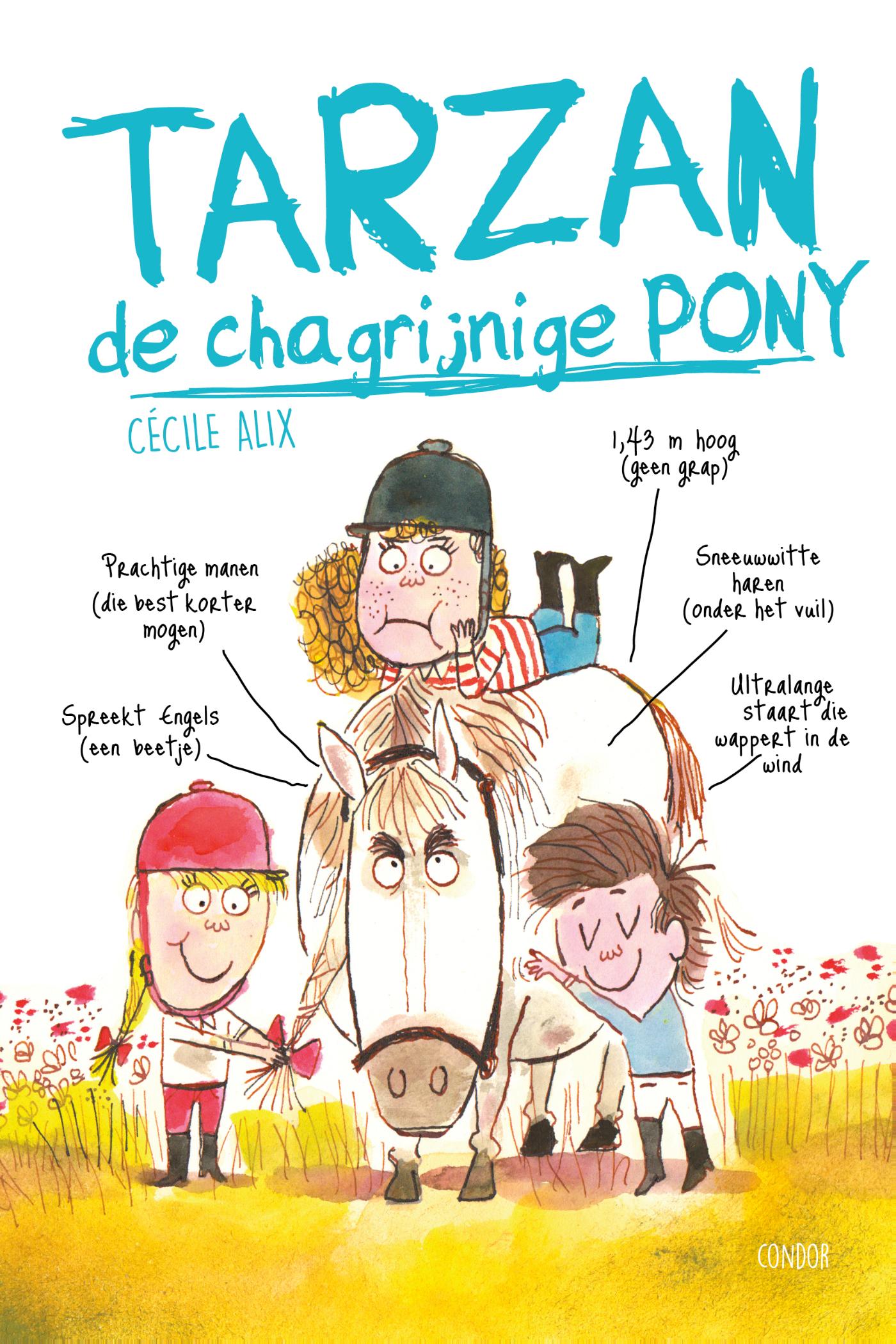 Omslag van Tarzan, de chagrijnige pony