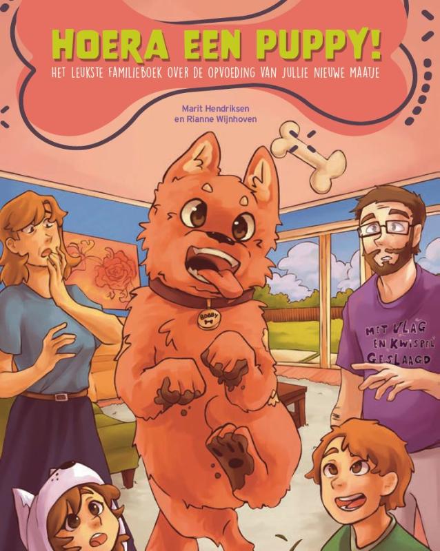 Omslag van Hoera een puppy!