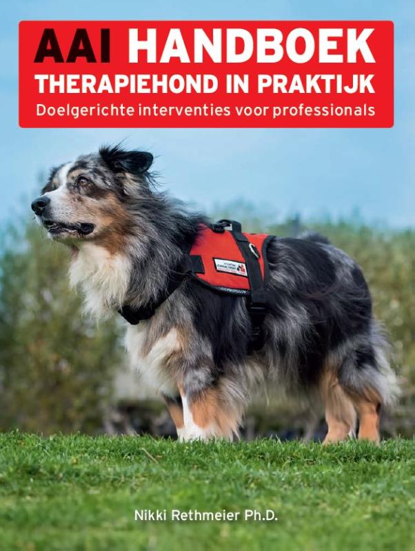 Omslag van AAI Handboek therapiehond in praktijk