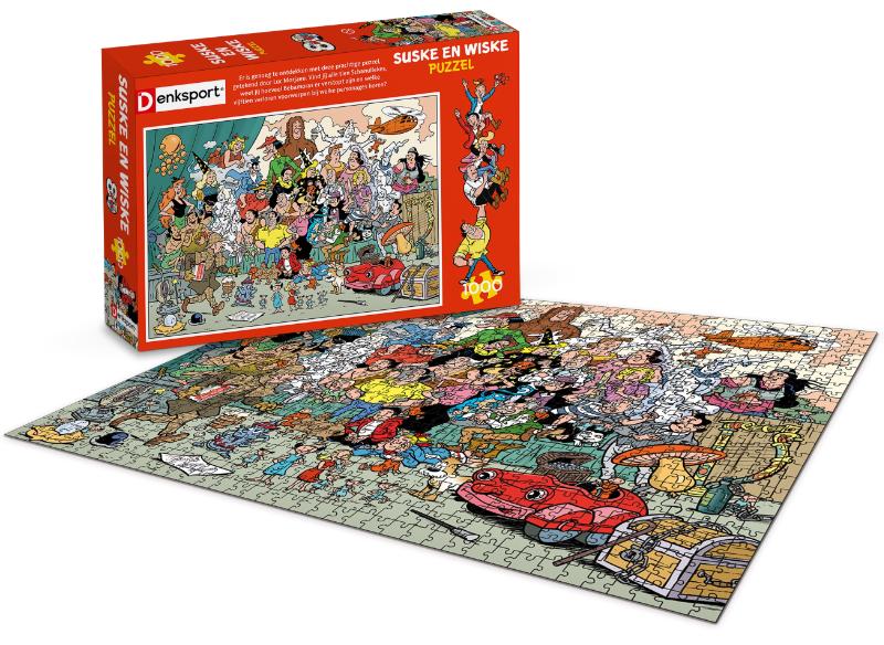 Omslag van De Suske en Wiske Puzzel