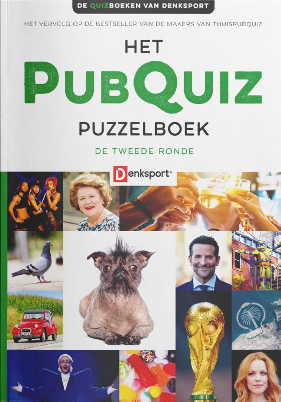 Omslag van Het PubQuiz puzzelboek - De tweede ronde