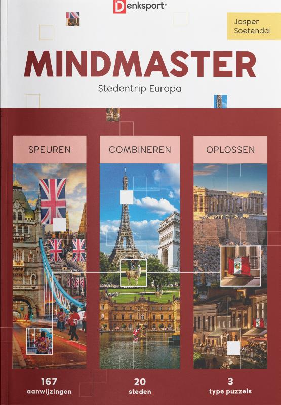 Omslag van Mindmaster – Stedentrip Europa
