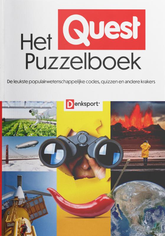 Omslag van Het Quest puzzelboek
