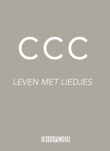 Omslag van CCC. Leven met liedjes
