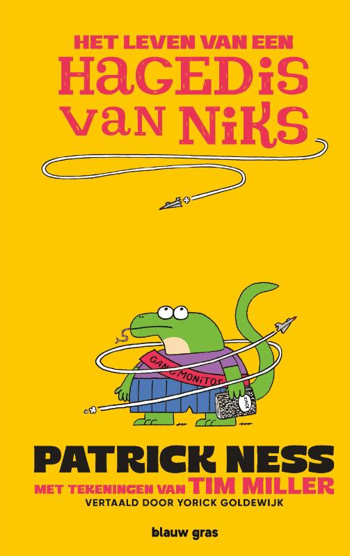 Omslag van Het leven van een hagedis van niks