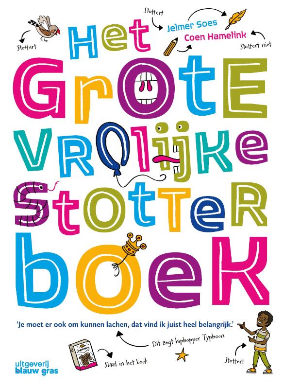 Omslag van Het grote vrolijke stotterboek