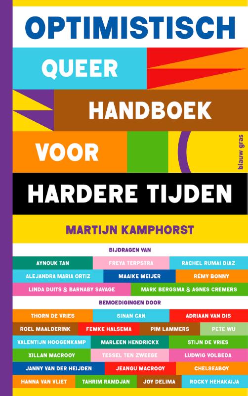 Omslag van Optimistisch queer handboek voor hardere tijden