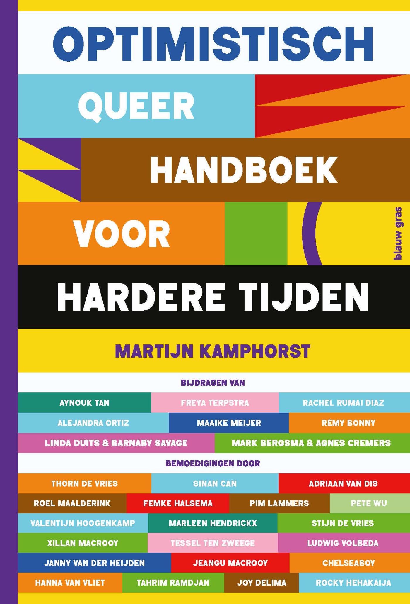 Omslag van Optimistisch queer handboek voor hardere tijden