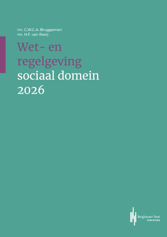 Omslag van Wet- en regelgeving sociaal domein 2026