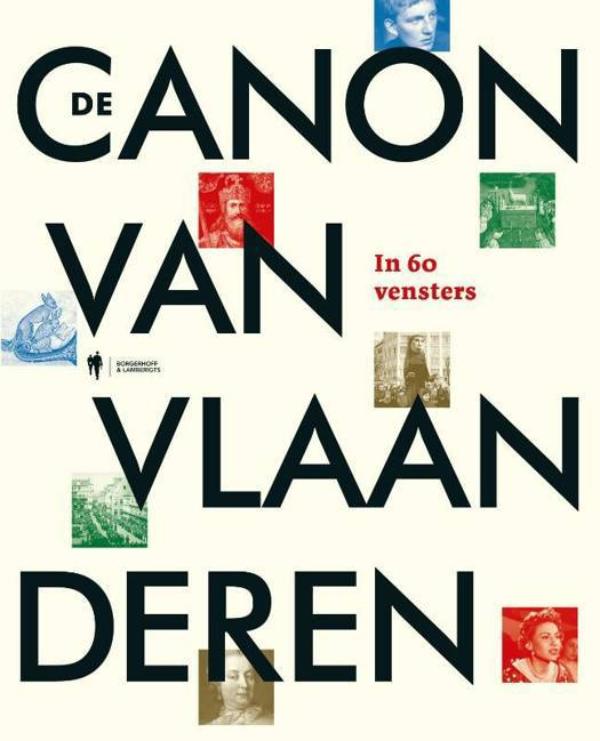 Omslag van De canon van Vlaanderen in 60 vensters