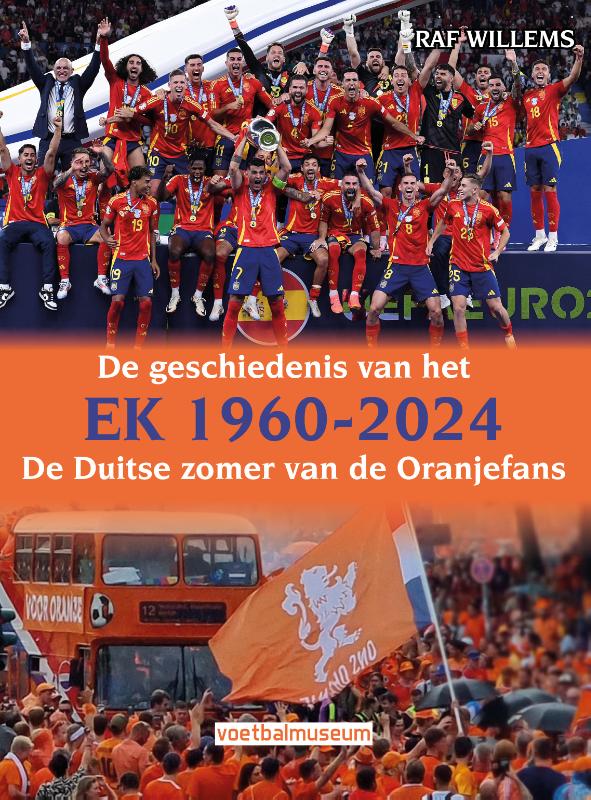 Omslag van De geschiedenis van het EK 1960-2024