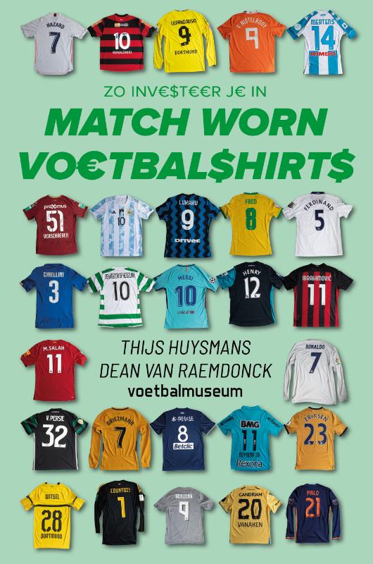 Omslag van Zo investeer je in match worn voetbalshirts