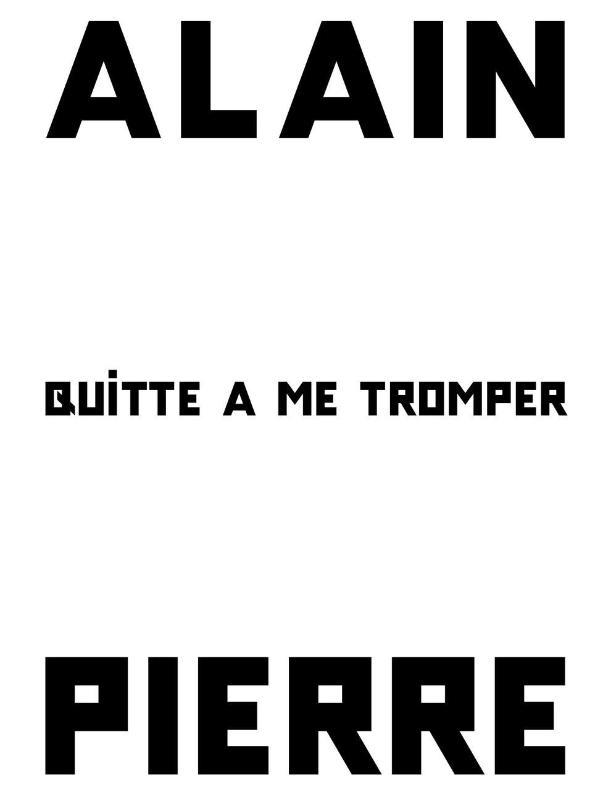 Omslag van Alain Pierre
