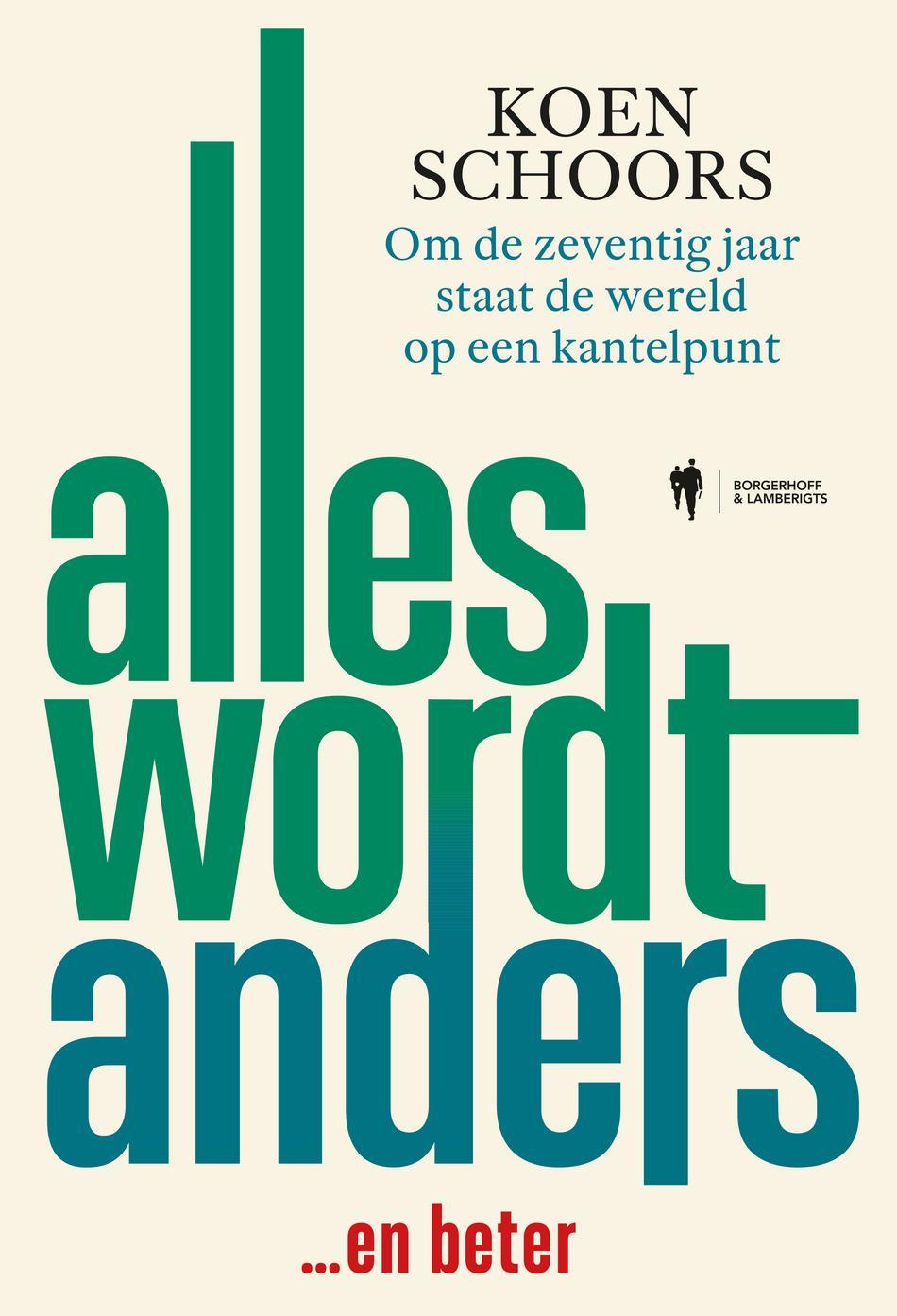 Omslag van Alles wordt anders
