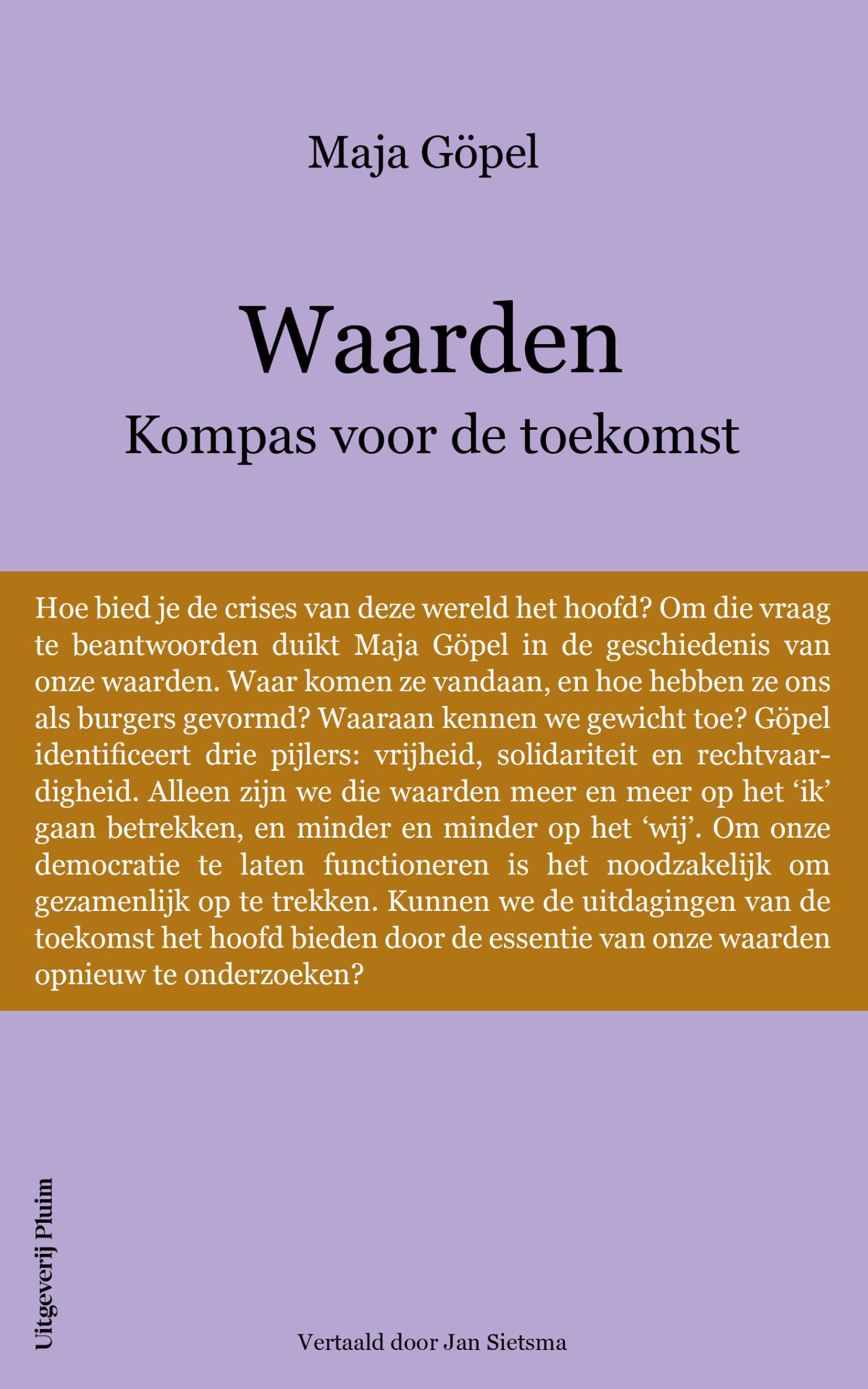 Omslag van Waarden