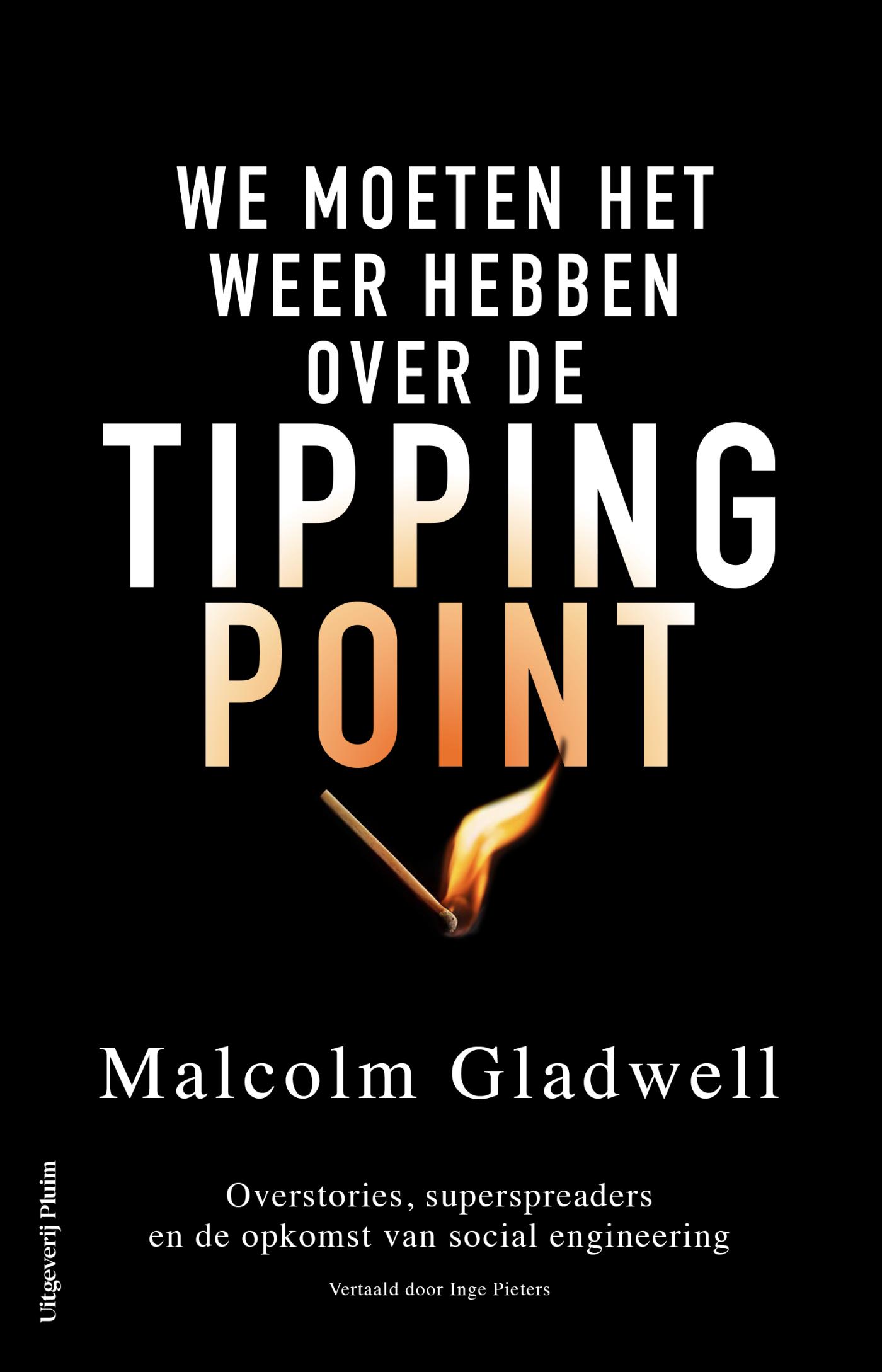 Omslag van We moeten het weer hebben over de tippingpoint