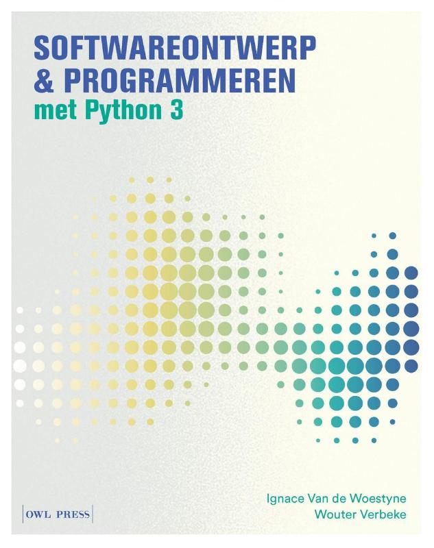 Omslag van Softwareontwerp & programmeren met Python 3