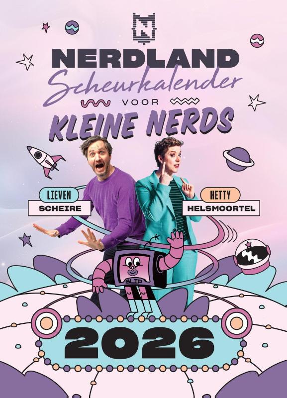 Omslag van Scheurkalender voor Kleine Nerds 2026