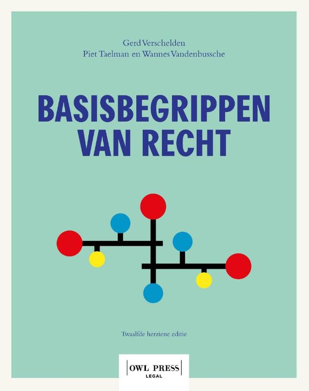 Omslag van Basisbegrippen van recht