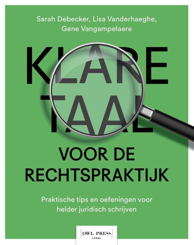 Omslag van Klare taal voor de rechtspraktijk