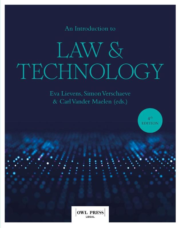 Omslag van An introduction to Law & Technology