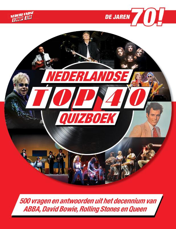 Omslag van Top 40 Quizboek jaren 70
