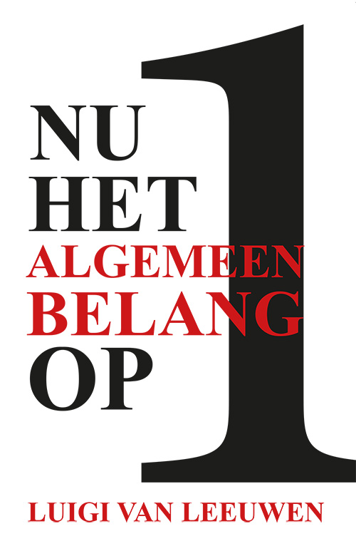 Omslag van Nu het algemeen belang op 1