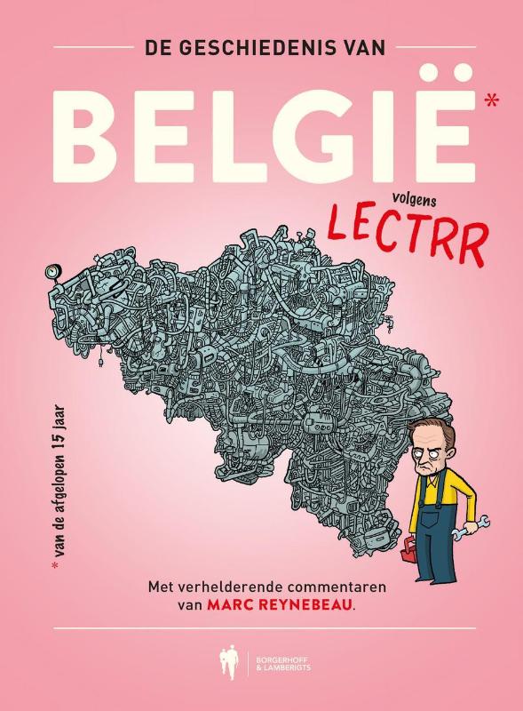 Omslag van De geschiedenis van België