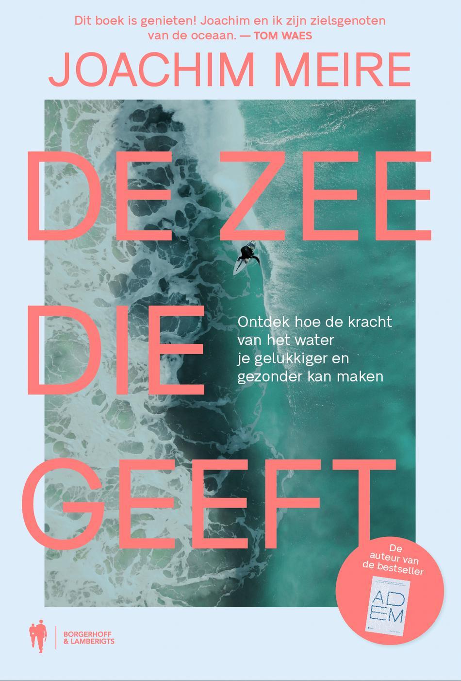 Omslag van De zee die geeft
