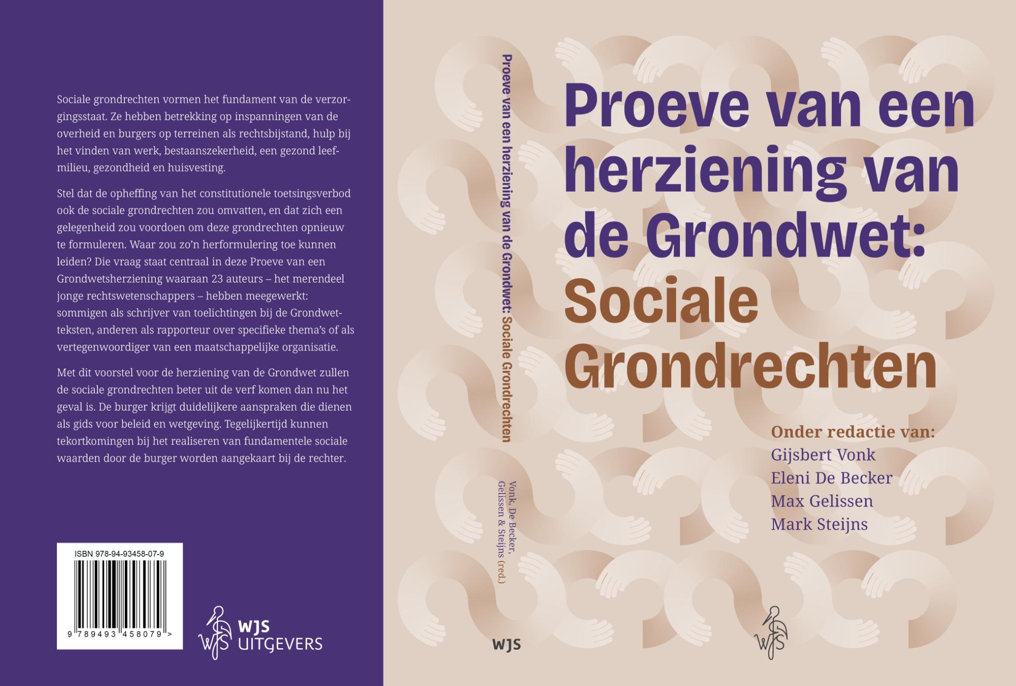 Omslag van Proeve van een herziening van de Grondwet: Sociale Grondrechten