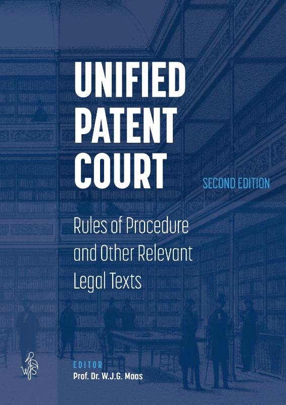 Omslag van Unified Patent Court