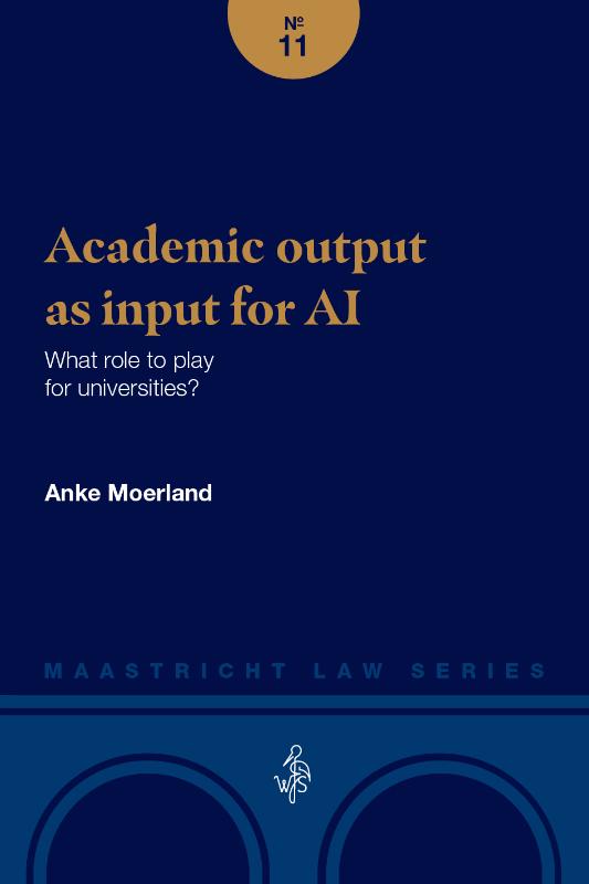 Omslag van Academic output as input for AI