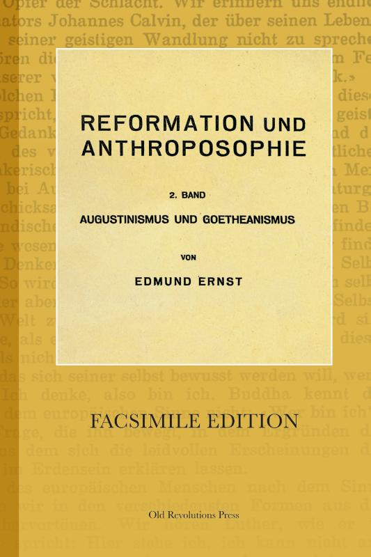 Omslag van Reformation und Anthroposophie