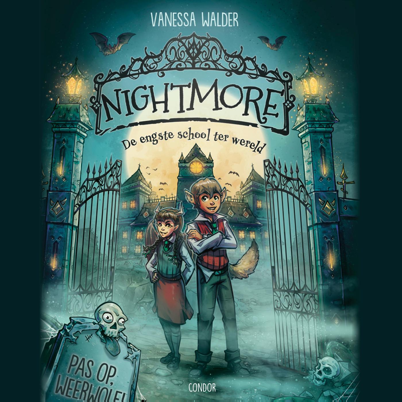 Omslag van Nightmore: Pas op, weerwolf!