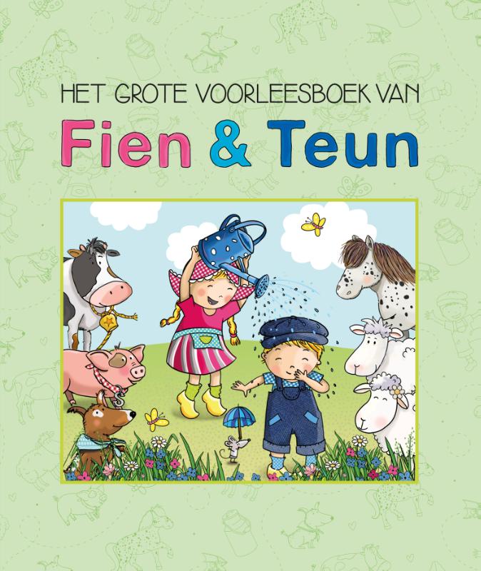 Omslag van Het grote voorleesboek van Fien & Teun