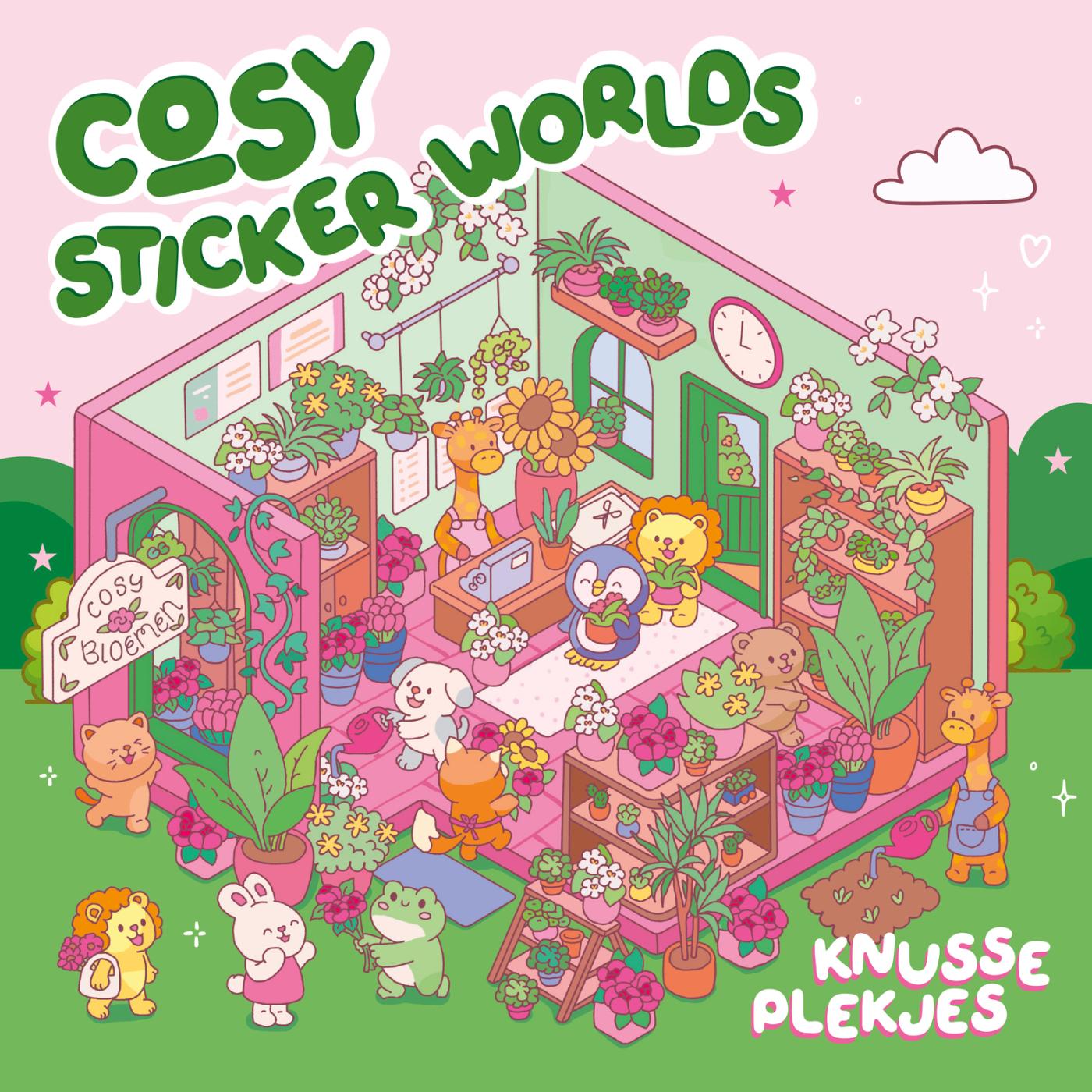 Omslag van Cosy Sticker Worlds