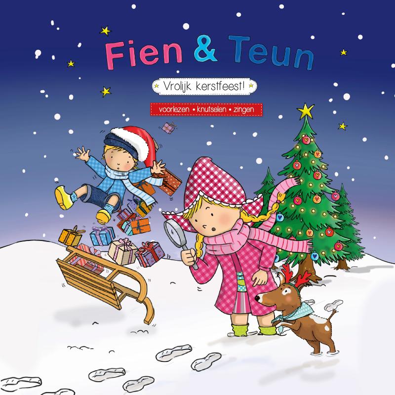 Omslag van Fien & Teun - Vrolijk kertfeest!