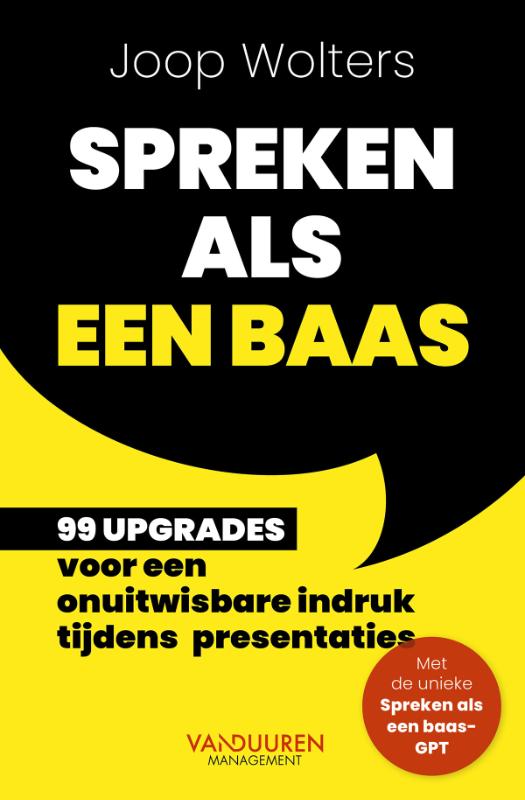 Omslag van Spreken als een baas