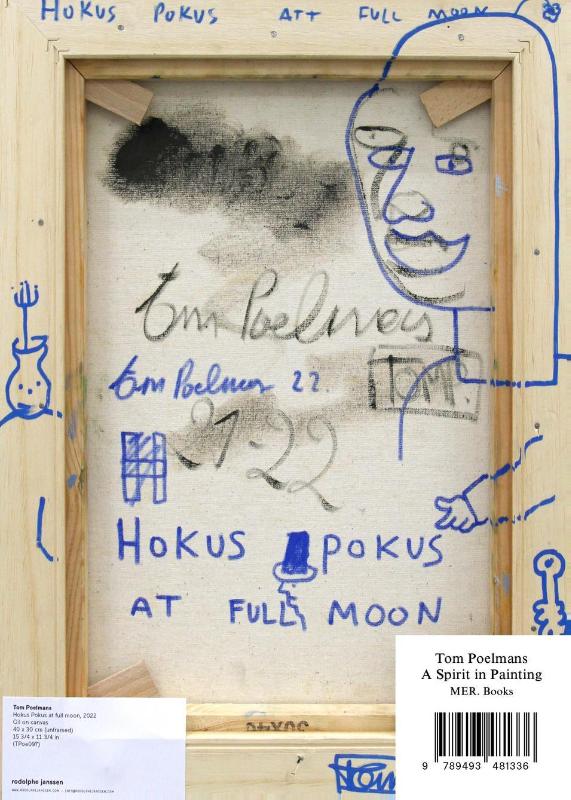 Omslag van Tom Poelmans. A Spirit in Painting