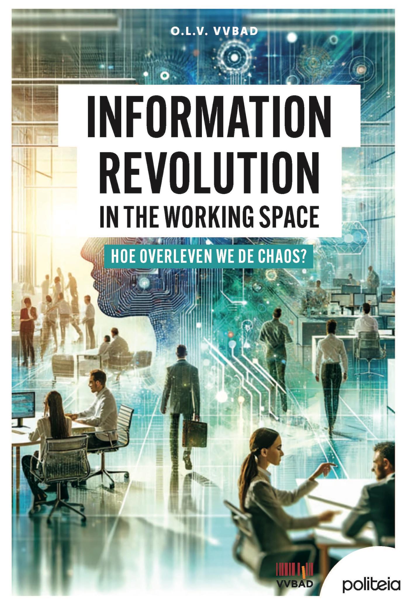 Omslag van Information revolution in the working space: hoe overleven we de chaos?