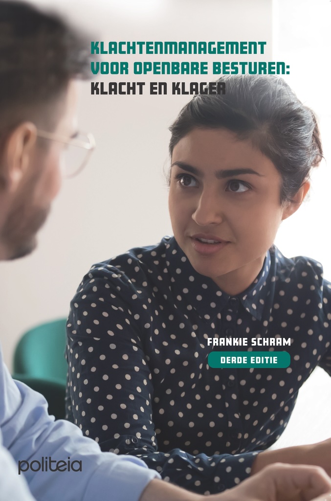 Omslag van Klachtenmanagement voor openbare besturen: Klacht en klager
