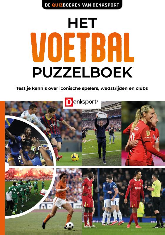 Omslag van Denksport – Het Voetbal Puzzelboek