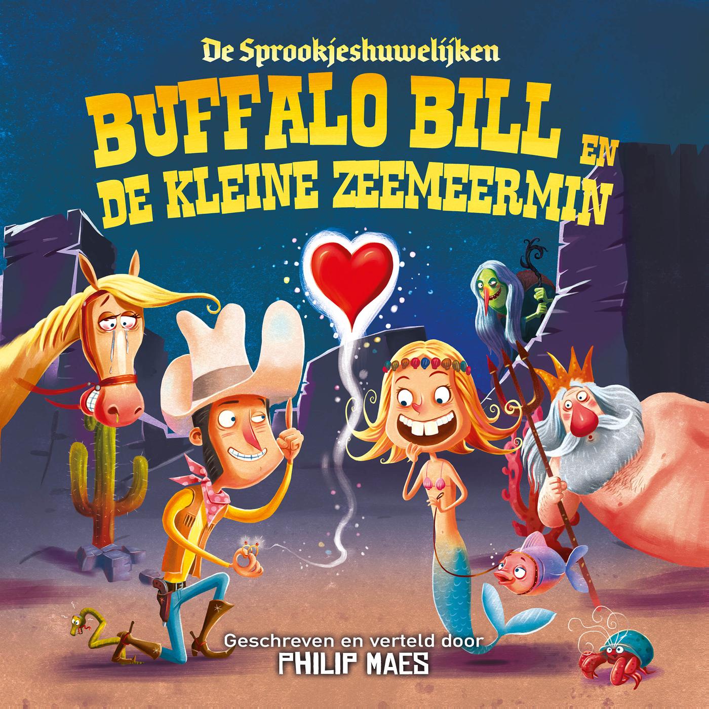 Omslag van Buffalo Bill & De kleine zeemeermin